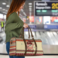 Have A Nutty Holiday Christmas Christmas Travel Bag Xmas Holiday Patterns - Wonder Print Shop
