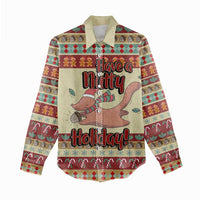 Have A Nutty Holiday Christmas Christmas Women Casual Shirt Xmas Holiday Patterns - Wonder Print Shop