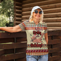 Have A Nutty Holiday Christmas Christmas Women Polo Shirt Xmas Holiday Patterns - Wonder Print Shop