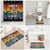 Have A Super Gay Holiday Christmas Bathroom Set Xmas Holiday Patterns - Wonder Print Shop