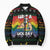 Have A Super Gay Holiday Christmas Bomber Puffer Jacket Xmas Holiday Patterns - Wonder Print Shop
