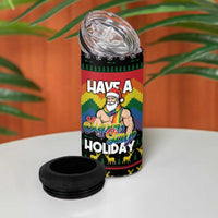 Have A Super Gay Holiday Christmas 4 in 1 Can Cooler Tumbler Xmas Holiday Patterns - Wonder Print Shop