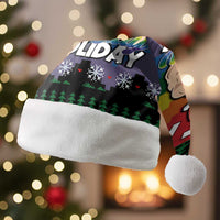 Have A Super Gay Holiday Christmas Santa Hat Xmas Holiday Patterns - Wonder Print Shop