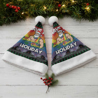 Have A Super Gay Holiday Christmas Santa Hat Xmas Holiday Patterns - Wonder Print Shop