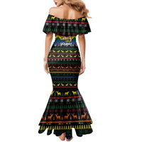 Have A Super Gay Holiday Christmas Family Matching Mermaid Dress and Hawaiian Shirt Xmas Holiday Patterns - Wonder Print Shop