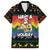 Have A Super Gay Holiday Christmas Family Matching Short Sleeve Bodycon Dress and Hawaiian Shirt Xmas Holiday Patterns - Wonder Print Shop