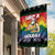 Have A Super Gay Holiday Christmas Garden Flag Xmas Holiday Patterns - Wonder Print Shop