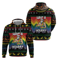 Have A Super Gay Holiday Christmas Hoodie Xmas Holiday Patterns - Wonder Print Shop