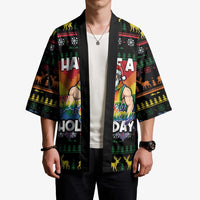 Have A Super Gay Holiday Christmas Kimono Xmas Holiday Patterns - Wonder Print Shop