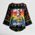 Have A Super Gay Holiday Christmas Kimono Sleeve Blouse Xmas Holiday Patterns - Wonder Print Shop