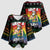Have A Super Gay Holiday Christmas Kimono Sleeve Blouse Xmas Holiday Patterns - Wonder Print Shop