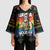 Have A Super Gay Holiday Christmas Kimono Sleeve Blouse Xmas Holiday Patterns - Wonder Print Shop