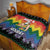 Have A Super Gay Holiday Christmas Quilt Xmas Holiday Patterns - Wonder Print Shop