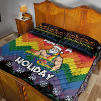 Have A Super Gay Holiday Christmas Quilt Bed Set Xmas Holiday Patterns - Wonder Print Shop