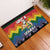 Have A Super Gay Holiday Christmas Rubber Doormat Xmas Holiday Patterns - Wonder Print Shop