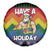 Have A Super Gay Holiday Christmas Spare Tire Cover Xmas Holiday Patterns - Wonder Print Shop