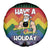 Have A Super Gay Holiday Christmas Spare Tire Cover Xmas Holiday Patterns - Wonder Print Shop