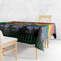 Have A Super Gay Holiday Christmas Tablecloth Xmas Holiday Patterns - Wonder Print Shop