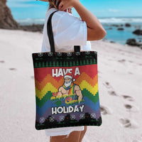 Have A Super Gay Holiday Christmas Tote Bag Xmas Holiday Patterns - Wonder Print Shop
