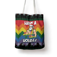 Have A Super Gay Holiday Christmas Tote Bag Xmas Holiday Patterns - Wonder Print Shop