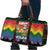 Have A Super Gay Holiday Christmas Travel Bag Xmas Holiday Patterns - Wonder Print Shop