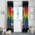 Have A Super Gay Holiday Christmas Window Curtain Xmas Holiday Patterns - Wonder Print Shop