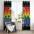 Have A Super Gay Holiday Christmas Window Curtain Xmas Holiday Patterns - Wonder Print Shop