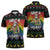Have A Super Gay Holiday Christmas Zipper Polo Shirt Xmas Holiday Patterns - Wonder Print Shop