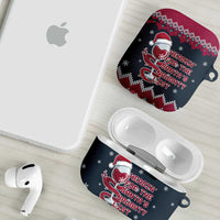 Headin For Santas Naughty Christmas Christmas AirPods Case Xmas Holiday Patterns - Wonder Print Shop