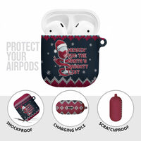Headin For Santas Naughty Christmas Christmas AirPods Case Xmas Holiday Patterns - Wonder Print Shop