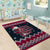 Headin For Santas Naughty Christmas Christmas Area Rug Xmas Holiday Patterns - Wonder Print Shop