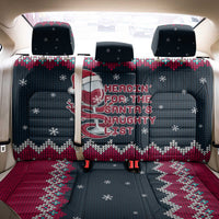 Headin For Santas Naughty Christmas Christmas Back Car Seat Cover Xmas Holiday Patterns - Wonder Print Shop