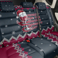 Headin For Santas Naughty Christmas Christmas Back Car Seat Cover Xmas Holiday Patterns - Wonder Print Shop