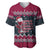 Headin For Santas Naughty Christmas Christmas Baseball Jersey Xmas Holiday Patterns - Wonder Print Shop