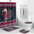 Headin For Santas Naughty Christmas Christmas Bathroom Set Xmas Holiday Patterns - Wonder Print Shop