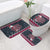 Headin For Santas Naughty Christmas Christmas Bathroom Set Xmas Holiday Patterns - Wonder Print Shop