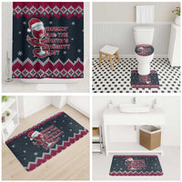 Headin For Santas Naughty Christmas Christmas Bathroom Set Xmas Holiday Patterns - Wonder Print Shop