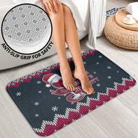 Headin For Santas Naughty Christmas Christmas Bathroom Set Xmas Holiday Patterns - Wonder Print Shop