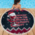 Headin For Santas Naughty Christmas Christmas Beach Blanket Xmas Holiday Patterns - Wonder Print Shop