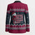 Headin For Santas Naughty Christmas Christmas Blazer Xmas Holiday Patterns - Wonder Print Shop