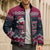 Headin For Santas Naughty Christmas Christmas Bomber Puffer Jacket Xmas Holiday Patterns - Wonder Print Shop
