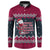 Headin For Santas Naughty Christmas Christmas Button Sweatshirt Xmas Holiday Patterns - Wonder Print Shop