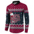 Headin For Santas Naughty Christmas Christmas Button Sweatshirt Xmas Holiday Patterns - Wonder Print Shop