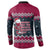 Headin For Santas Naughty Christmas Christmas Button Sweatshirt Xmas Holiday Patterns - Wonder Print Shop