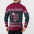 Headin For Santas Naughty Christmas Christmas Button Sweatshirt Xmas Holiday Patterns - Wonder Print Shop