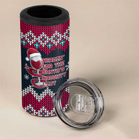 Headin For Santas Naughty Christmas Christmas 4 in 1 Can Cooler Tumbler Xmas Holiday Patterns - Wonder Print Shop