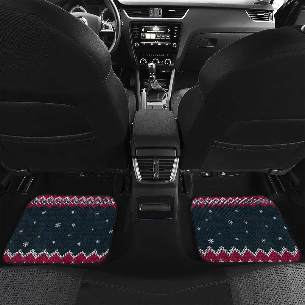 Headin For Santas Naughty Christmas Christmas Car Mats Xmas Holiday Patterns - Wonder Print Shop