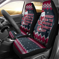 Headin For Santas Naughty Christmas Christmas Car Seat Cover Xmas Holiday Patterns - Wonder Print Shop