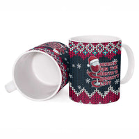 Headin For Santas Naughty Christmas Christmas Ceramic Mug Xmas Holiday Patterns - Wonder Print Shop