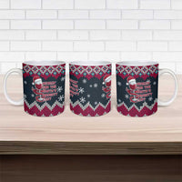 Headin For Santas Naughty Christmas Christmas Ceramic Mug Xmas Holiday Patterns - Wonder Print Shop
